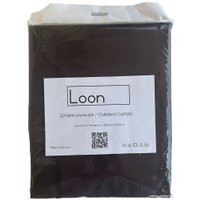 Штора Loon Грета на петлях 1.4x2.2 м (коричневый)