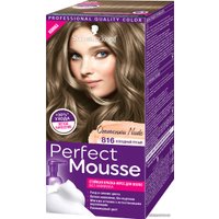 Крем-краска для волос Schwarzkopf Perfect Mousse Nude 816 (холодный русый)