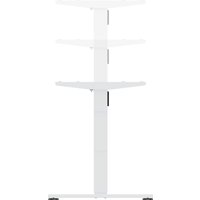 Стол с регулировкой высоты ErgoSmart Wooden Electric Desk Prime 1200х600х27 мм (прямой край, дуб натуральный/белый) в Витебске