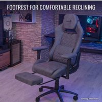 Игровое (геймерское) кресло AeroCool AeroSuede (серый)