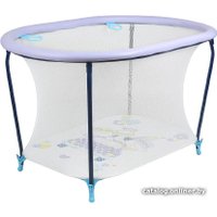 Игровой манеж Globex Овал (фиолетовый)