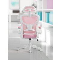 Офисное кресло King Style Fendi White (розовый)