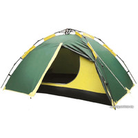 Треккинговая палатка TRAMP Quick 3 V2 (зеленый)