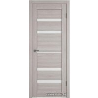 Межкомнатная дверь Atum Pro Х26 60x200 (stone oak, стекло white cloud)