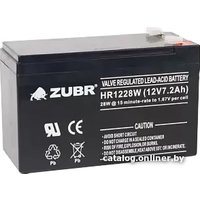 Аккумулятор для ИБП Zubr HR 1228 W (12 В/7.2 А·ч)