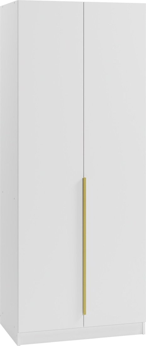 

Шкаф распашной Soma Lord Gold 80x200 (белый)