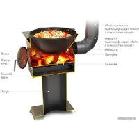 Печь под казан Термофор Куркума