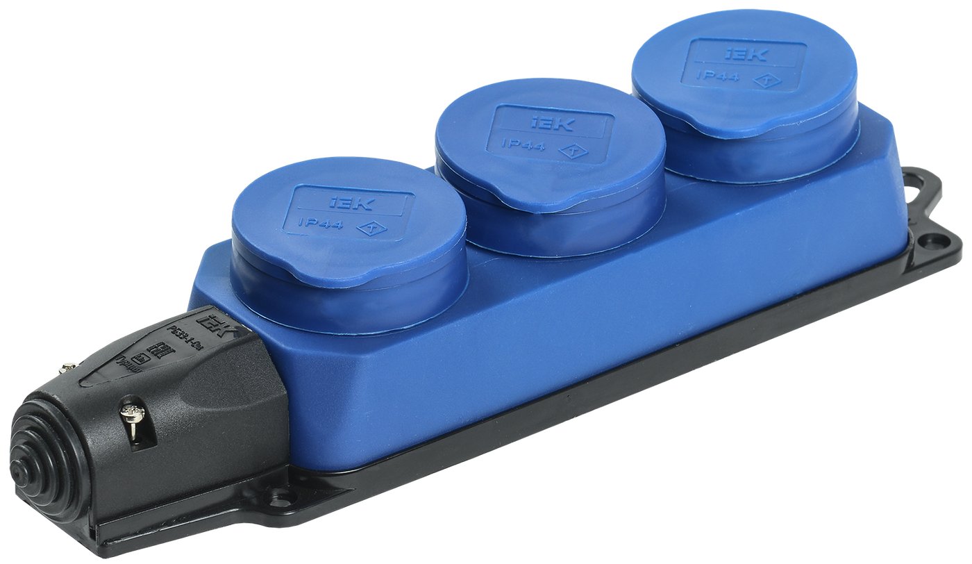 

Розетка промышленная IEK PKR61-016-2-K07
