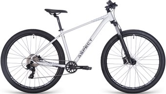 Велосипед Aspect Nickel 29 XL 2025 (серебристый)