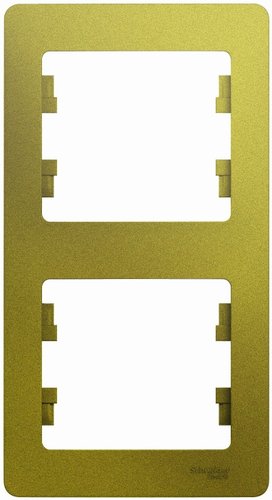 Рамка Schneider Electric Glossa GSL001006