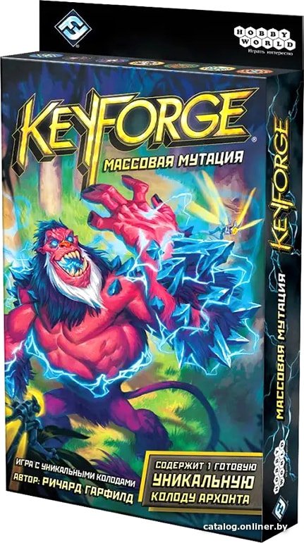 Карточная игра Мир Хобби KeyForge: Массовая мутация. Колода Архонта