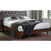Кровать Halmar Cassidy 200x160 (серый/орех)