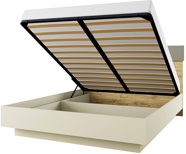 

Кровать Anrex Modern 160 с подъемником 707008 160x200 (дуб наварра/персидский жемчуг/ирландский ликер)