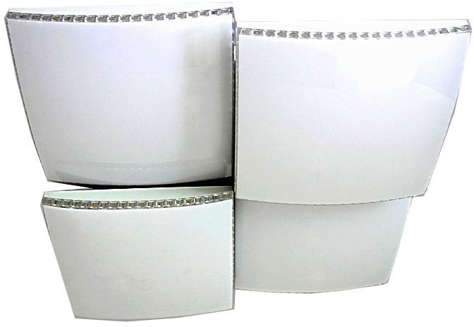 

Припотолочная люстра Ambrella light Orbital FP2324 WH 128W D480*480