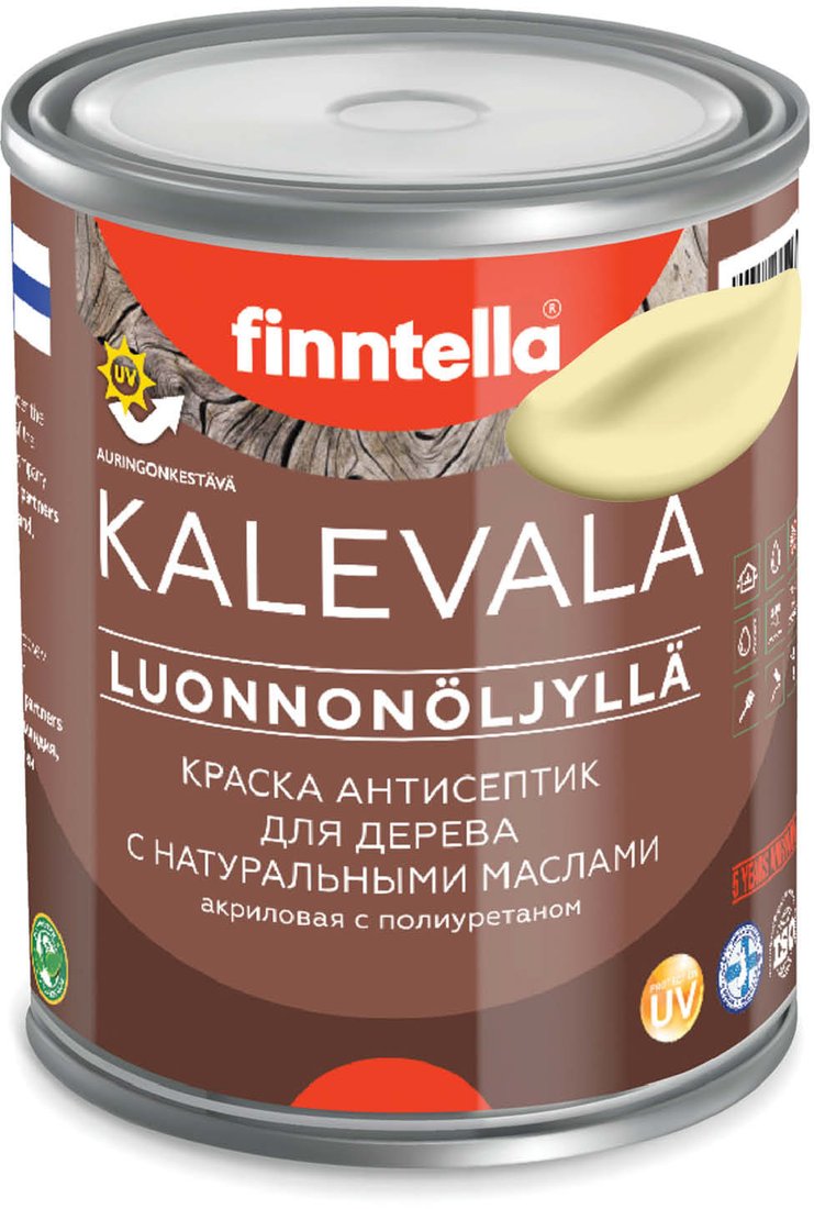 

Краска Finntella Kalevala Sade F-13-1-1-FL116 0.9 л (желтый)