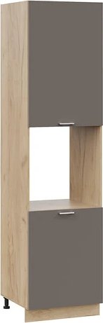 

Шкаф напольный Трия Габриэлла 1ПВ6 с двумя дверями (дуб крафт золотой/муссон)