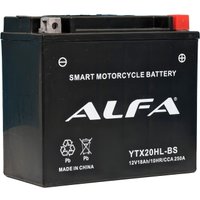 Мотоциклетный аккумулятор ALFA YTX20HL-BS (18 А·ч)