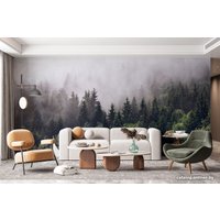 Фотообои ФабрикаФресок Туманный лес 196280 (600x280)