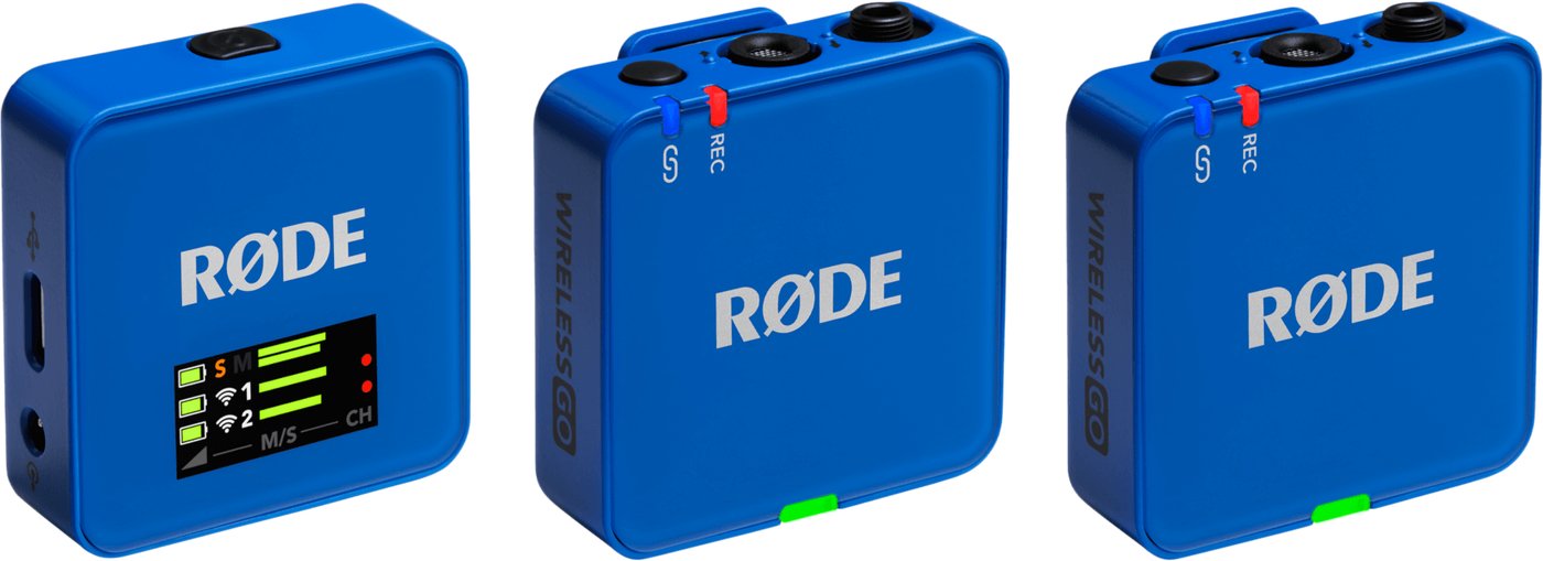 Радиосистема RODE Wireless GO Gen 3 (синий)