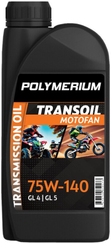 Трансмиссионное масло Polymerium Motofan transoil 75W-140 1л