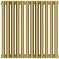 Стальной трубчатый радиатор Сунержа Эстет-11 500х540 12 секций (матовое золото)