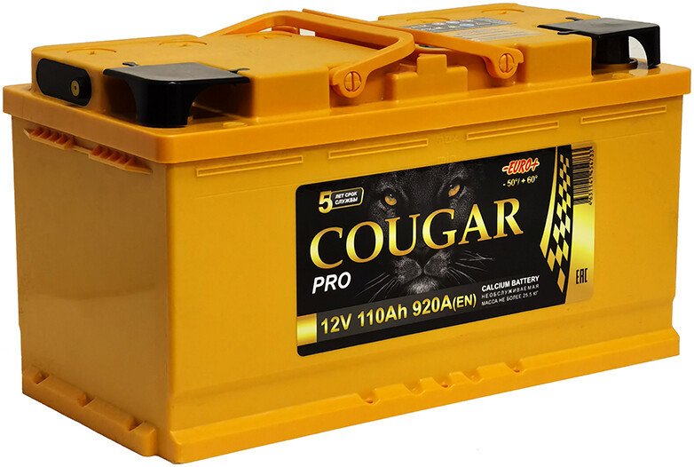 Автомобильный аккумулятор Cougar Pro L5.610 0...