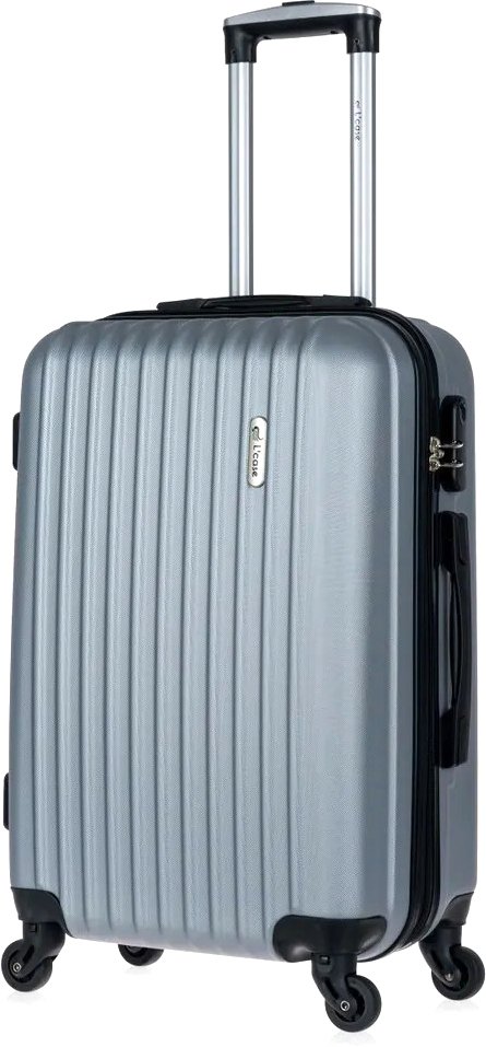 

Чемодан-спиннер L'Case Krabi BCP-1202 (M, серый)