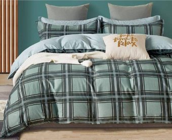 Семейный комплект постельного белья Cleo Сатин Семейный SK-41/1046