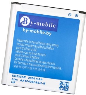 Аккумулятор для телефона By-mobile совместим с Samsung EB-B220A