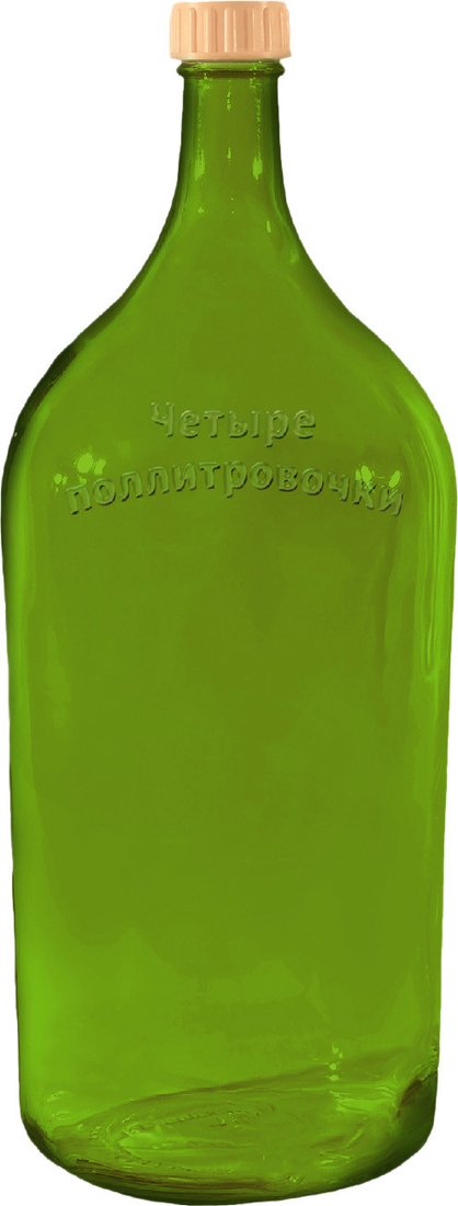 

Графин NiNaGlass Четыре поллитровочки 82-040-ГВ32 4840167236