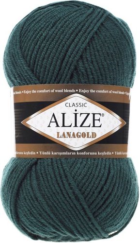 Alize Lanagold 426 (240 м, темно-зеленый)
