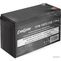 Аккумулятор для ИБП ExeGate DTM 12072 (12В, 7.2 А·ч)