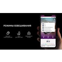 Напольные весы Polaris PWS 1894 IQ Home (белый)