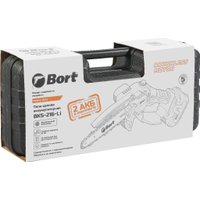 Аккумуляторная пила Bort BKS-216-Li 93418279 (с 2-мя АКБ, кейс)
