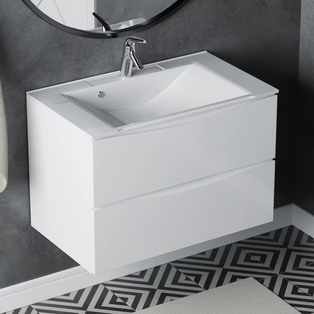 

Vela Тумба под умывальник Vela Бриз 75П под Milen TU27052