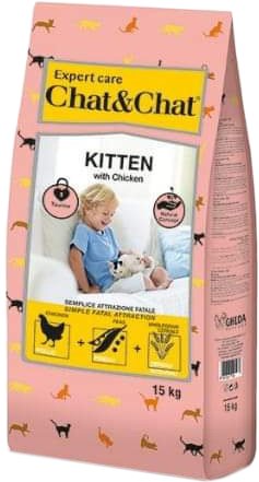 

Сухой корм для кошек Chat&Chat Expert Kitten rich in Chicken 15 кг