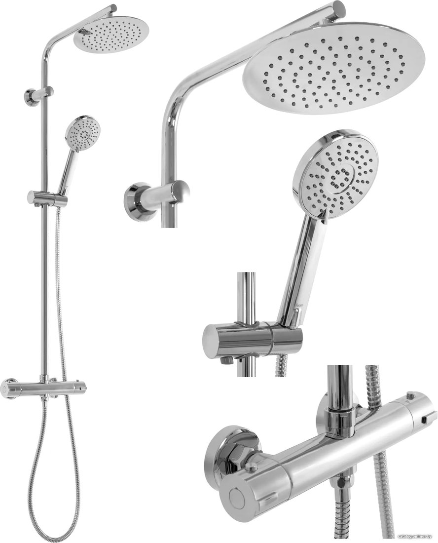 Душевая система  Rea Bliss Chrome REA-P8805