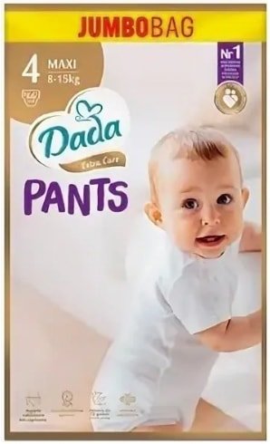 

Трусики-подгузники Dada Pants Maxi 4 Jumbo Bag (66 шт)
