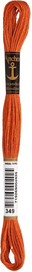 

Нитки для вышивания Anchor 4635-0349 8 м (коричневый)
