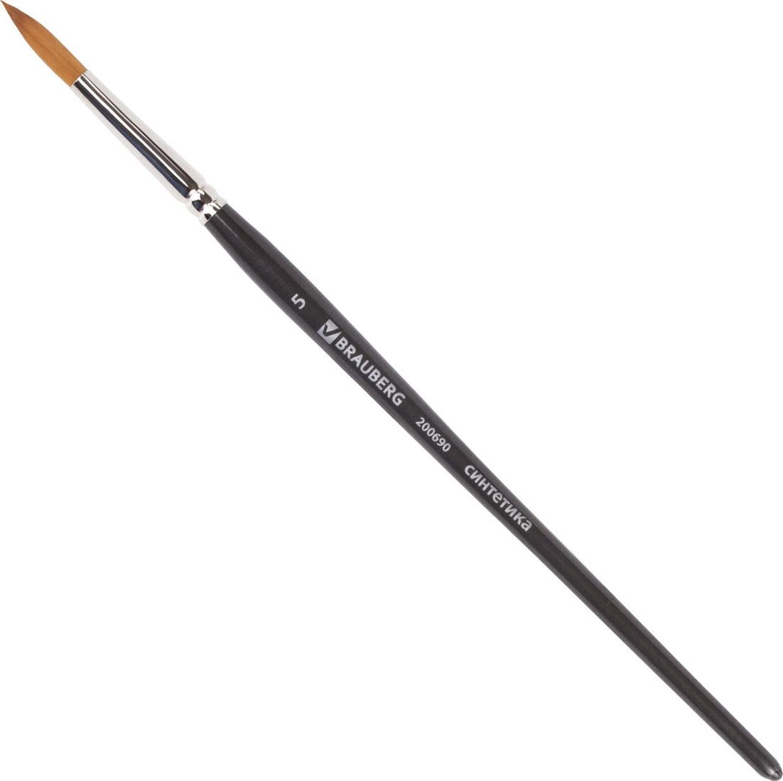 

Кисть для рисования BRAUBERG Art Classic №5 200690 (круглая)