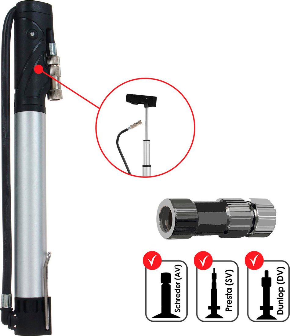 

Насос ручной велосипедный Dream Bike 5259616