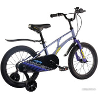 Детский велосипед Maxiscoo Air Стандарт Плюс 16 2024 (синий карбон)
