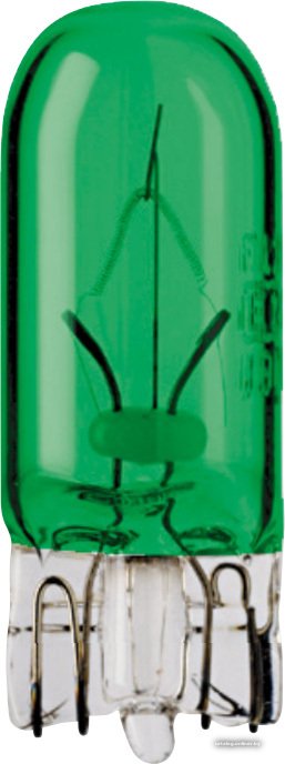 Лампа накаливания Flosser W5W 24V Green 1шт 429234