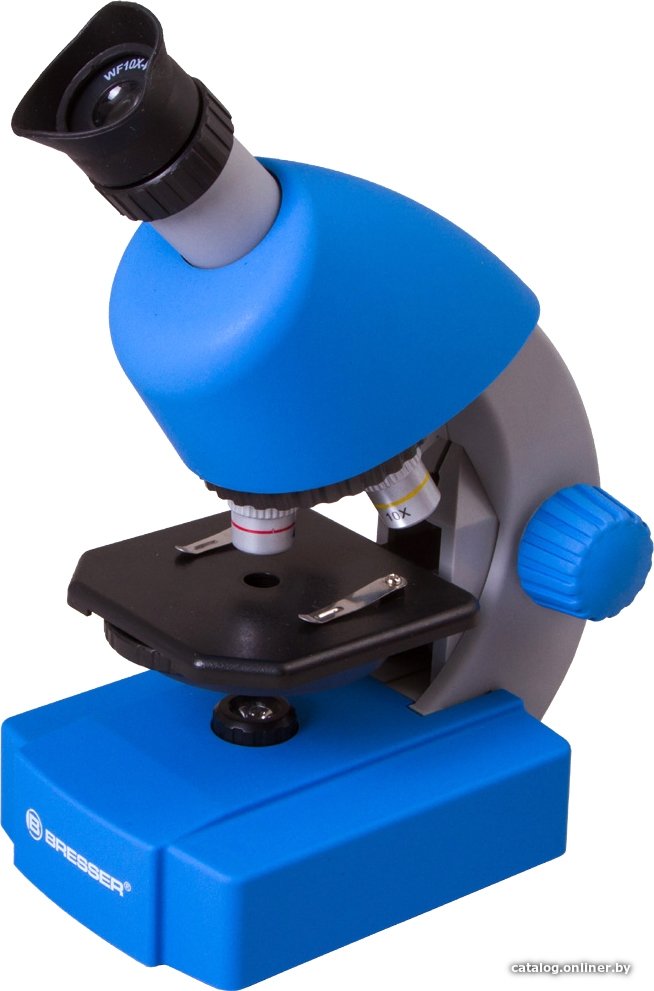 Детский микроскоп Bresser Junior 40x-640x (синий) 70123