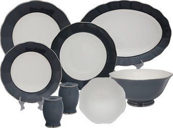 Столовый сервиз Lenardi Gray 108-304