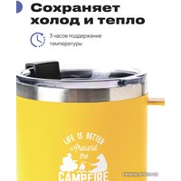 Термокружка RoadLike Camp 415мл (желтый)