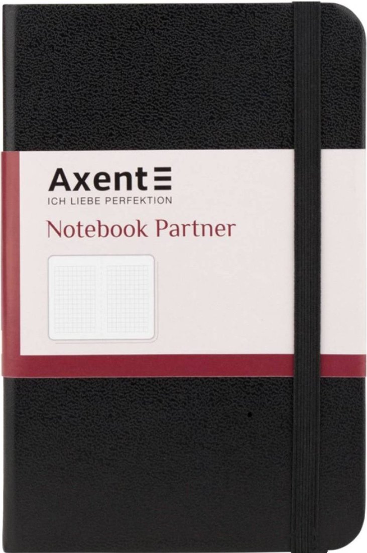 

Блокнот Axent Partner А6 8301-01 (96 л, черный)