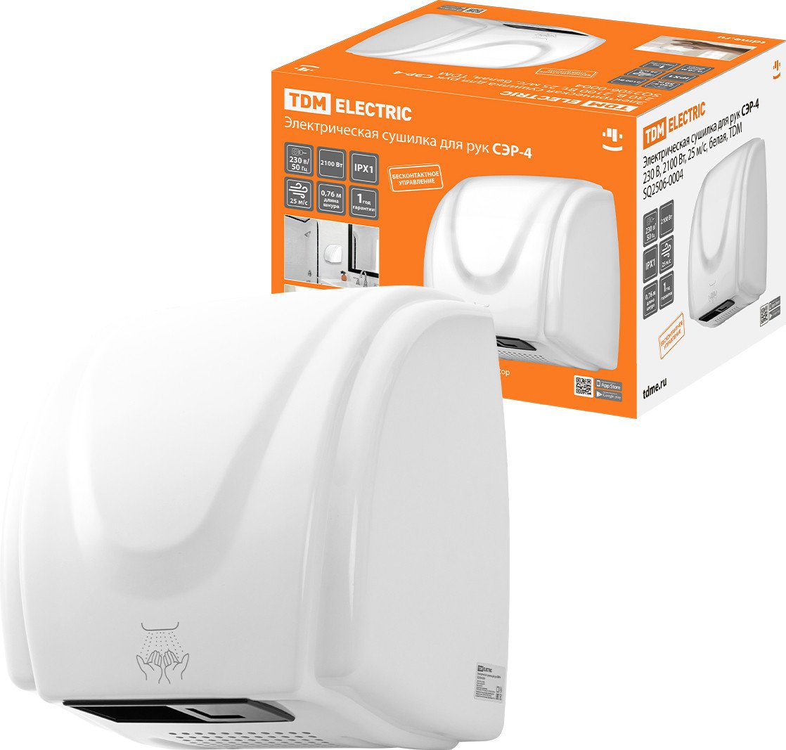 

Сушилка для рук TDM Electric СЭР-4 SQ2506-0004