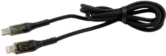 Кабель Digital Part 315 USB Type-C - Lightning (черный)