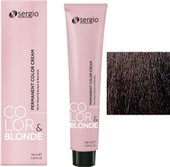 Color&Blonde 4.31 коричневый золотисто-пепельный глазированный